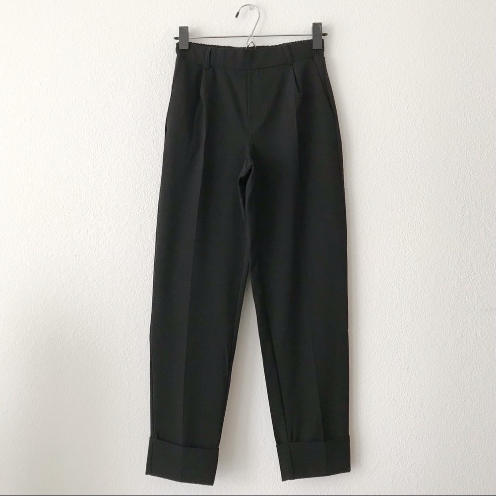 bershka turn up leg pants